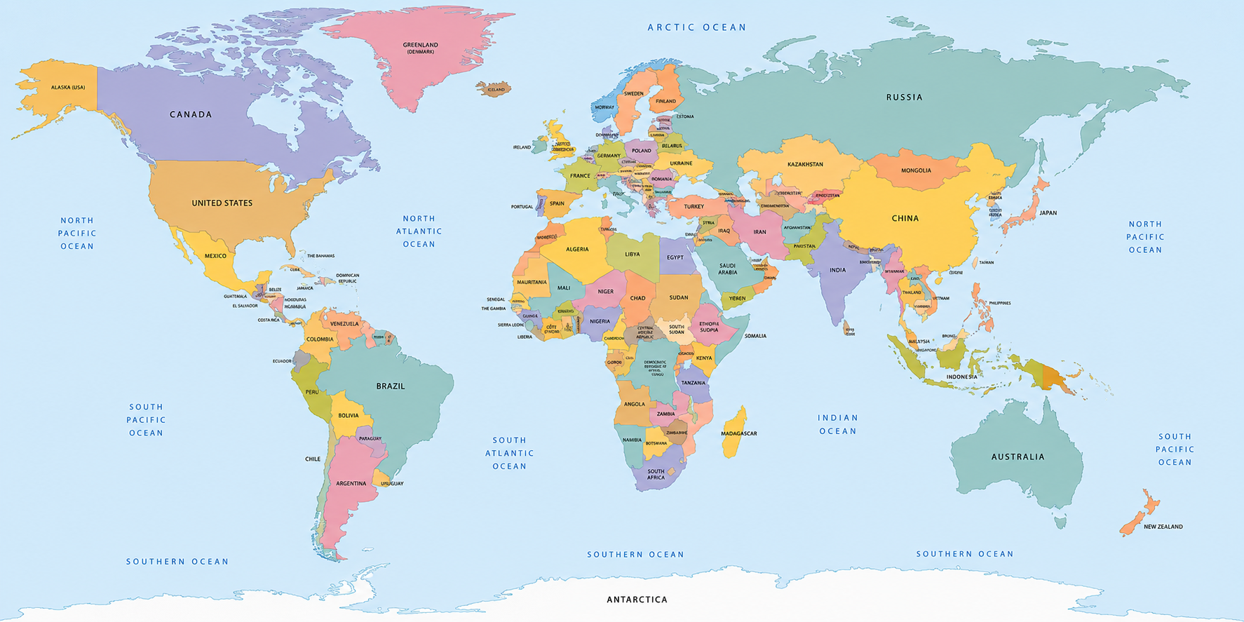 World map